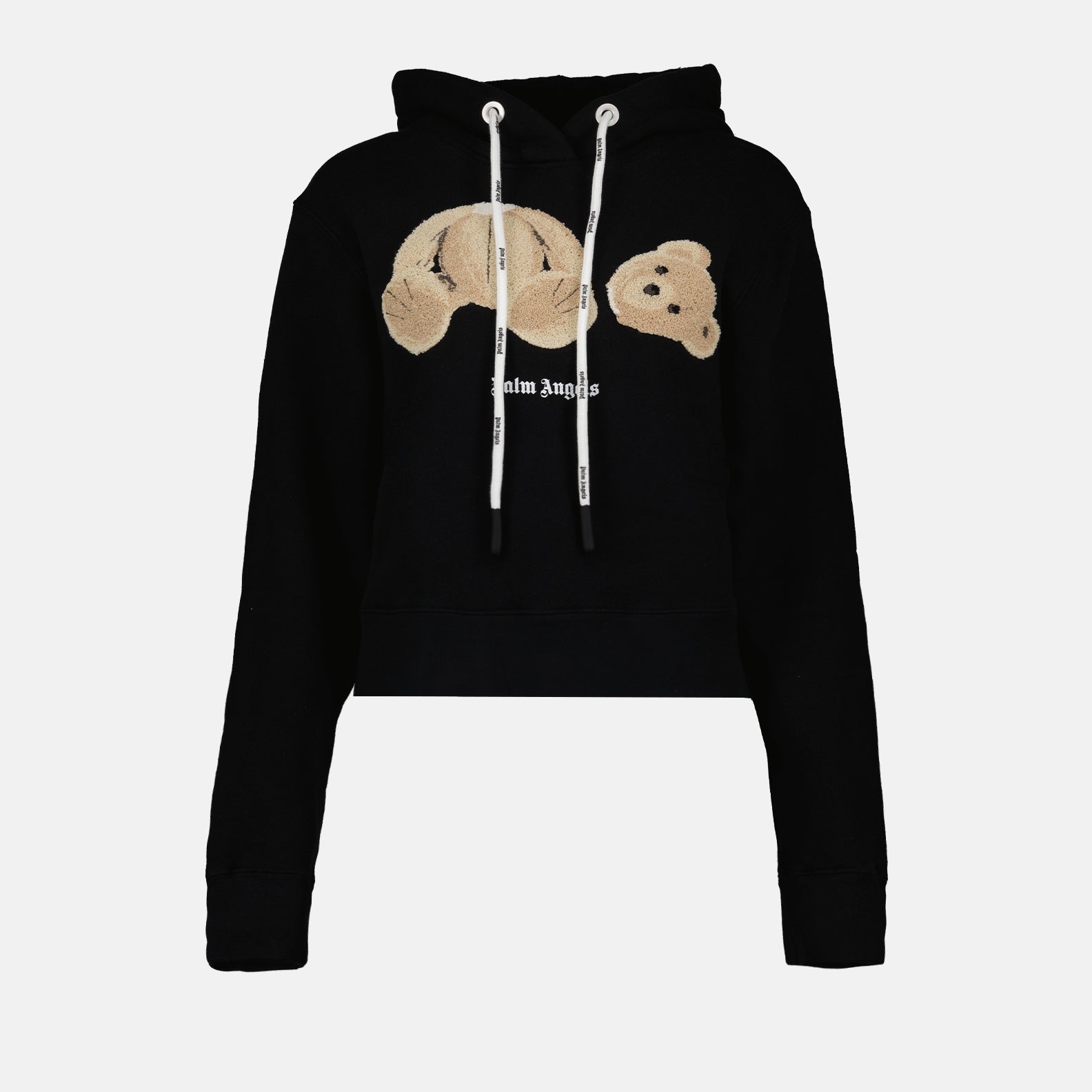 Sweatshirts Sweat à capuche Bear Palm Angels Noir Femme