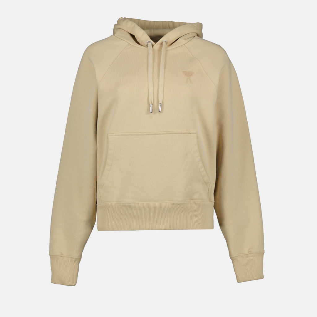 Sweatshirts Sweat à capuche Ami de Coeur Ami PARIS Beige Unisexe