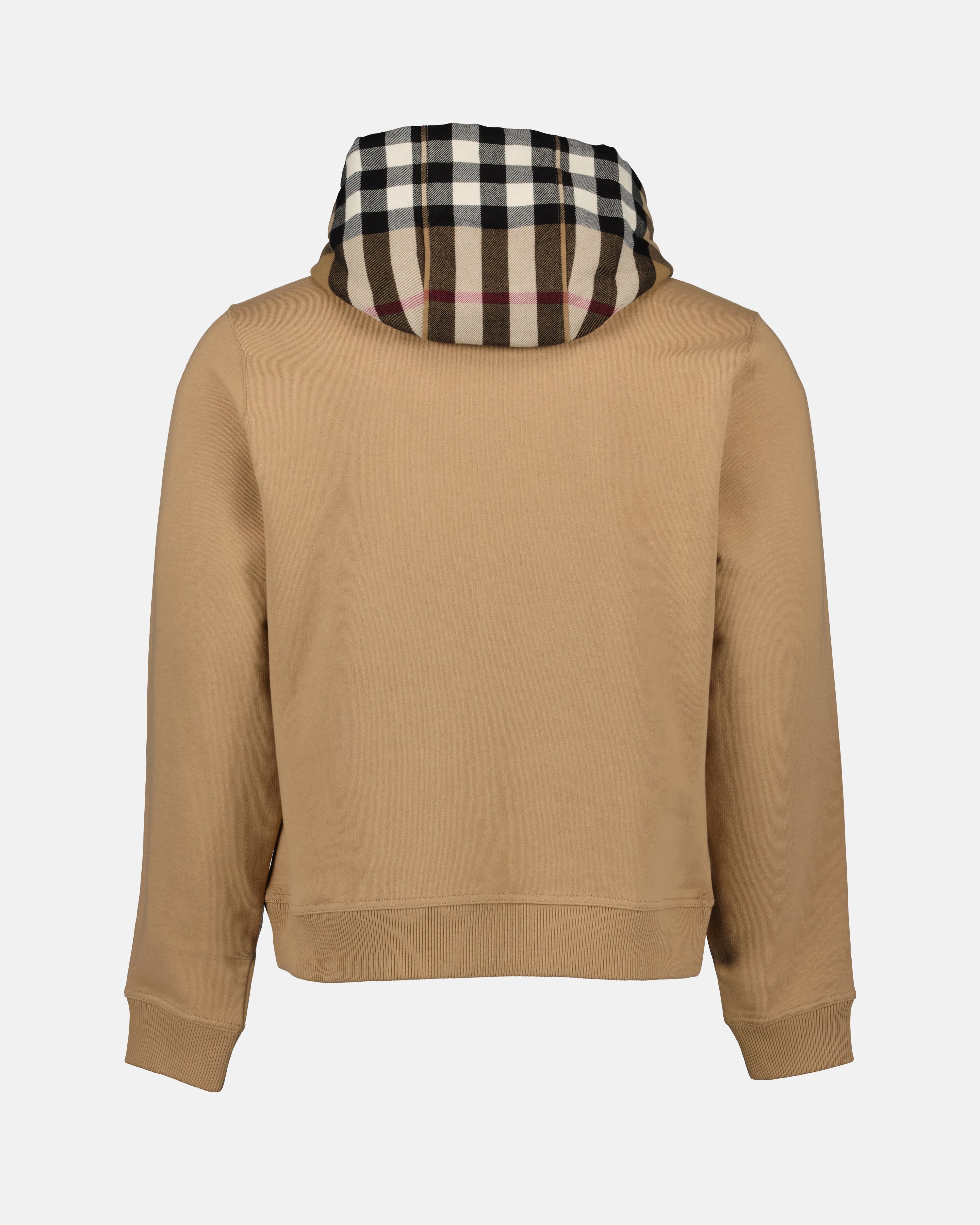 Sweatshirts Sweat à capuche check vintage Burberry Marron Femme