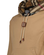 スウェットシャツ ヴィンテージチェックパーカー Burberry 茶色 女性