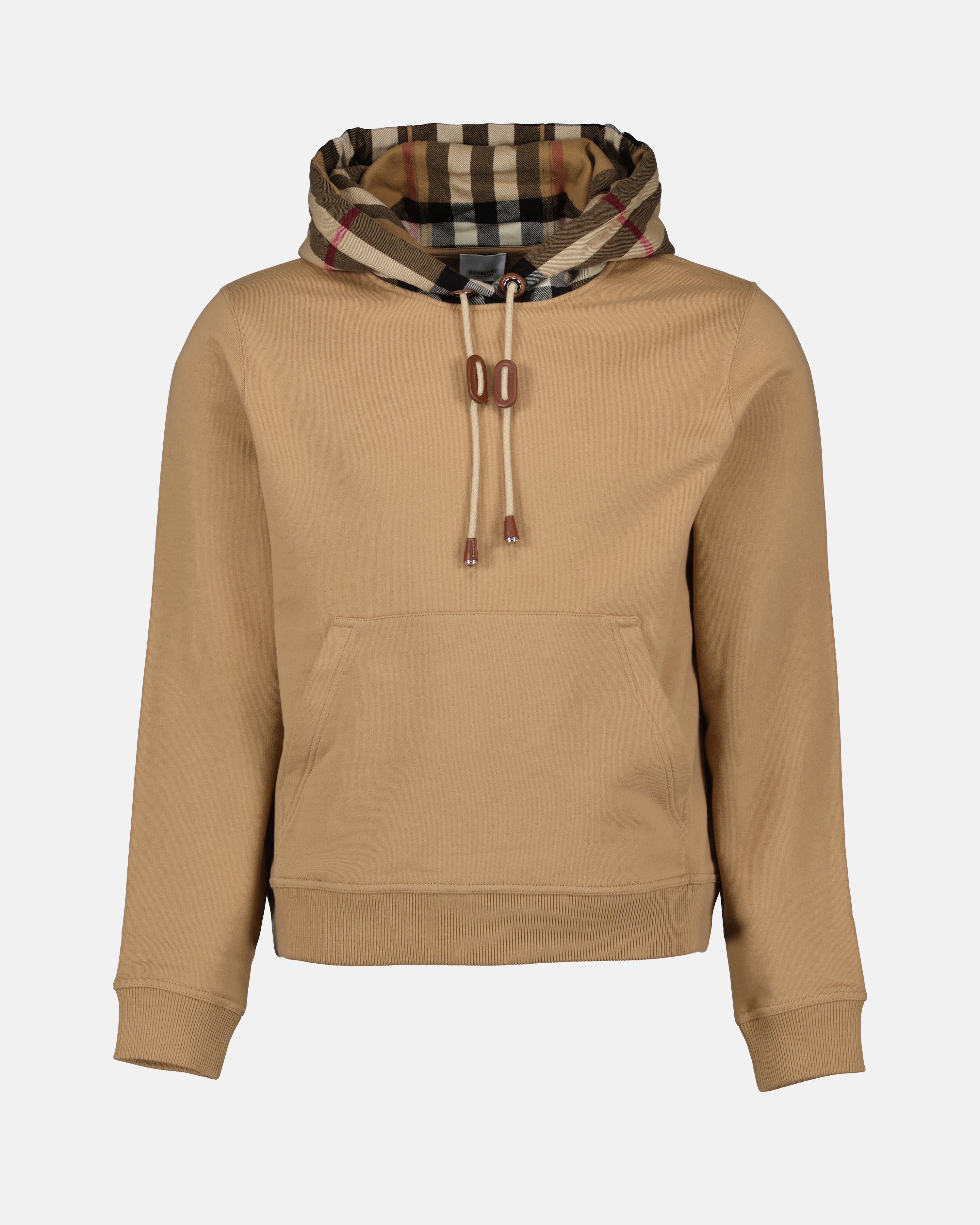 Sweatshirts Sweat à capuche check vintage Burberry Marron Femme