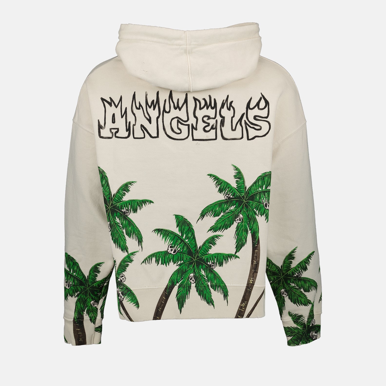 Moletons Sweat à capuche Palms & Skull Palm Angels Bege Homme