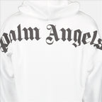 스웨트셔츠 Sweat à capuche à logo Palm Angels 하얀색 Homme