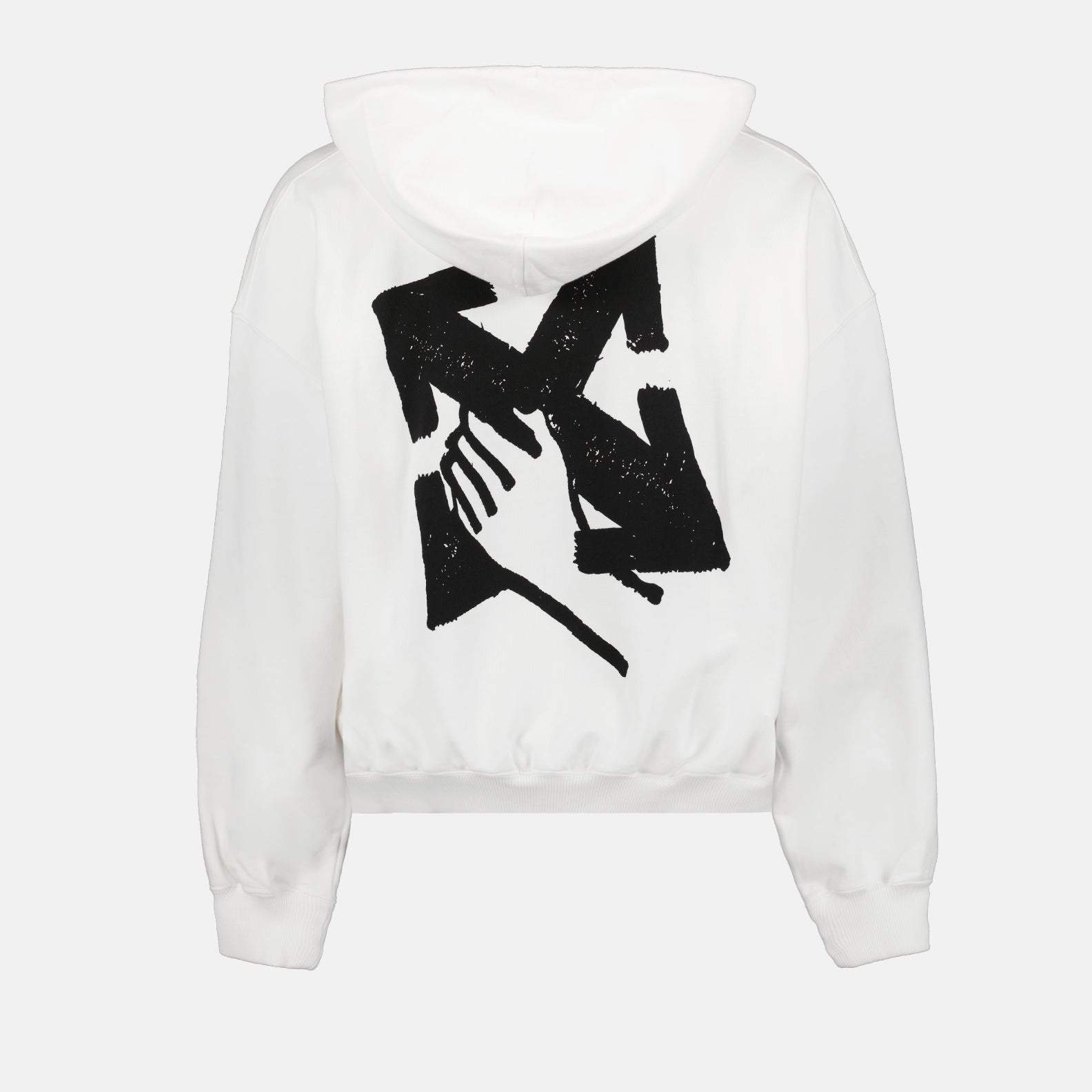 Sweatshirts Sweat à capuche hand Arrow boxy Off-White Blanc Homme