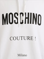 Sweatshirts Hoodie Moschino White Man