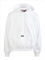 Sweatshirts Logo hoodie GCDS White Man