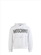 Vêtements Sweat à capuche Moschino Blanc Enfants