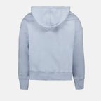 Sweatshirts Logo hoodie Alexander McQueen Blue Man