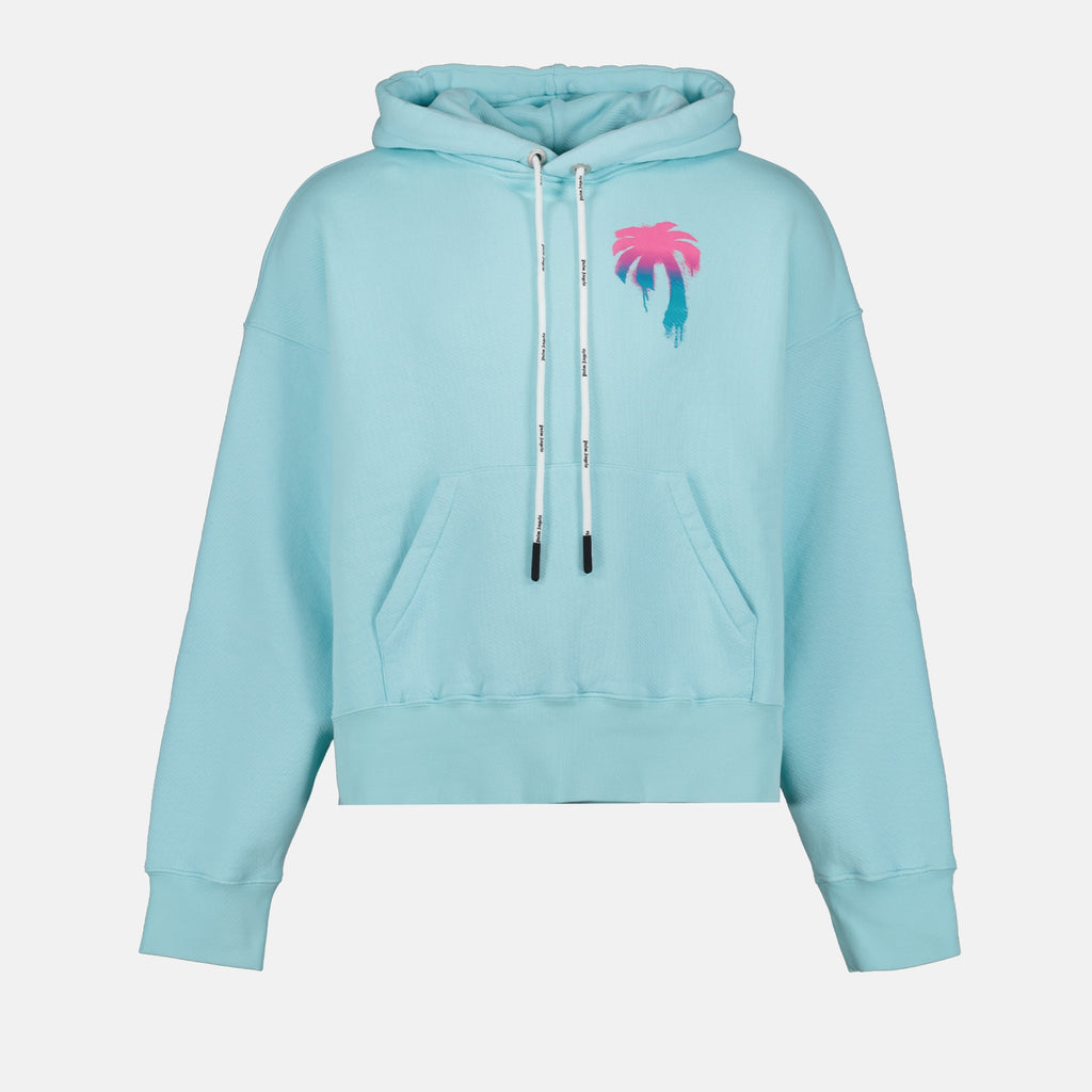 Sweatshirts Sweat à capuche I love PA Palm Angels Bleu Homme