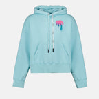 Sweatshirts Sweat à capuche I love PA Palm Angels Bleu Homme