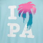 Sweatshirts Sweat à capuche I love PA Palm Angels Bleu Homme