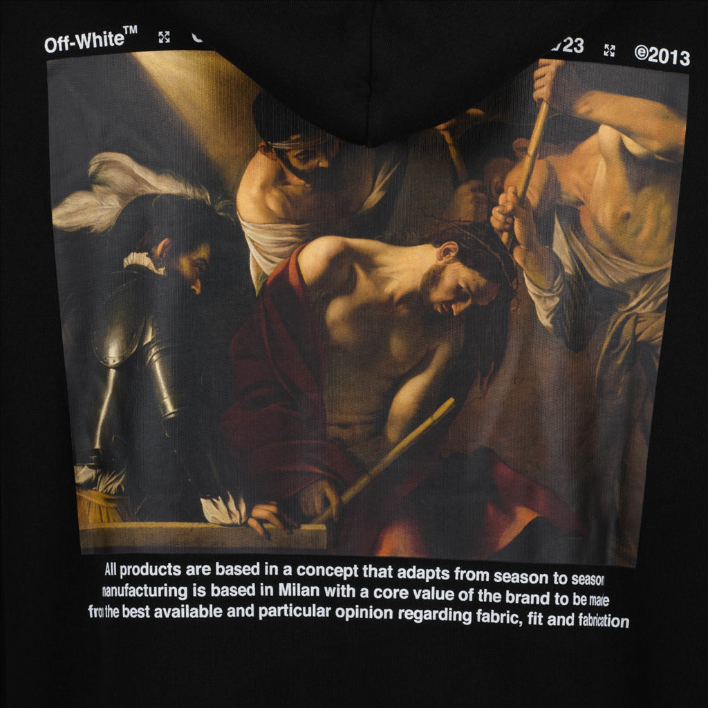 Sweatshirts Caravaggio hoodie Off-White Black Man