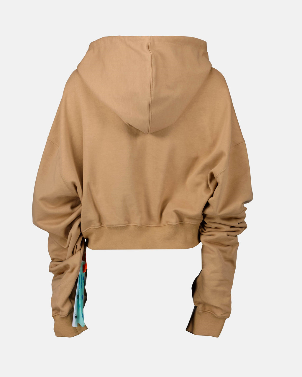 Sweatshirts Cropped hoodie Off-White Brown Women