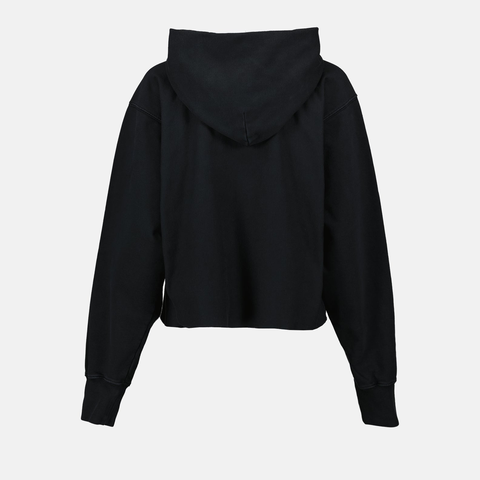 Sweatshirts Sweat à capuche en coton Maison Margiela Noir Femme