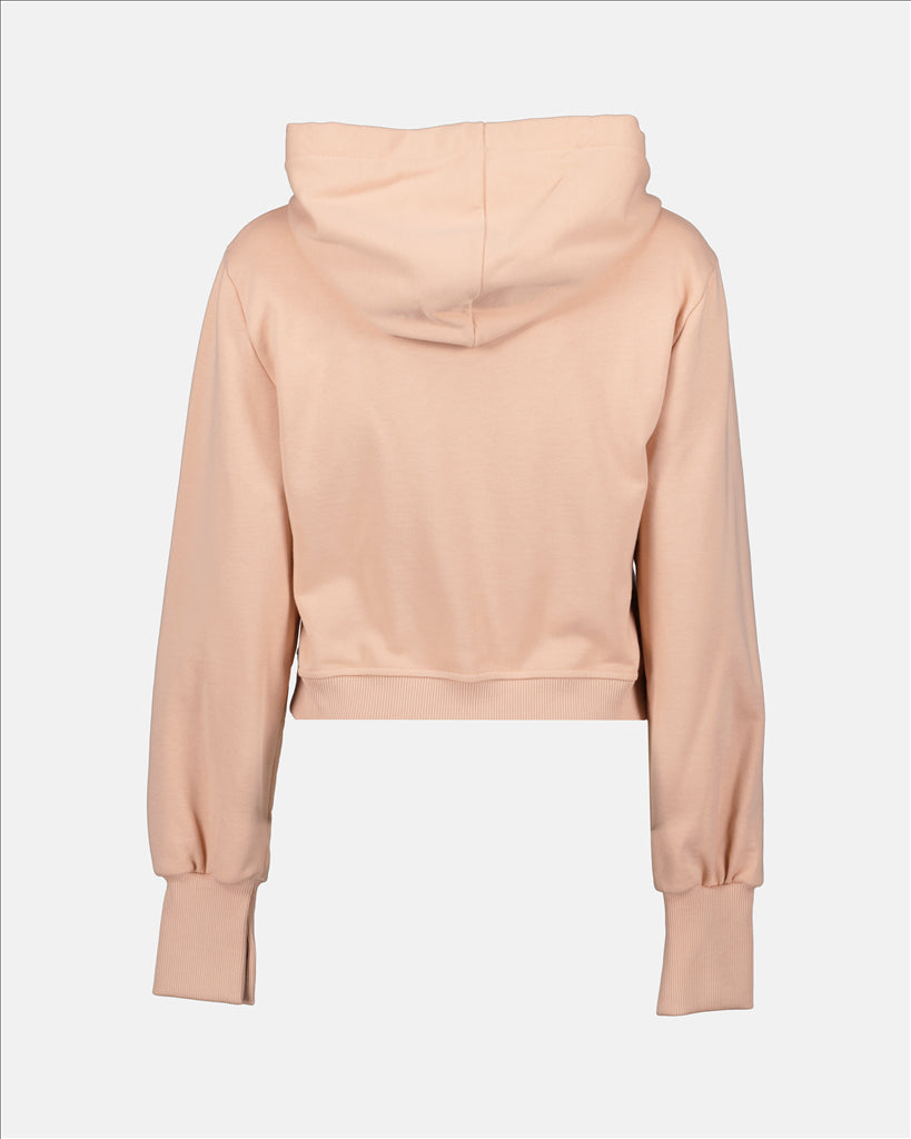 Sweatshirts Sweat à capuche Fendi Brush Fendi Rose Femme