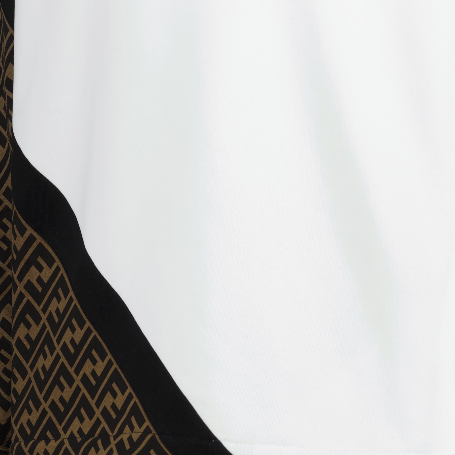 Sweat à capuche FF blanc