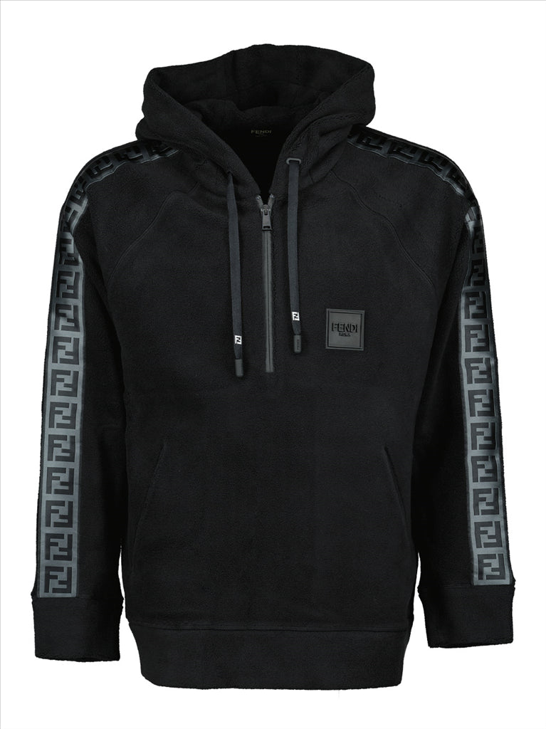 Sweatshirts Sweat à capuche FF Fendi Noir Homme