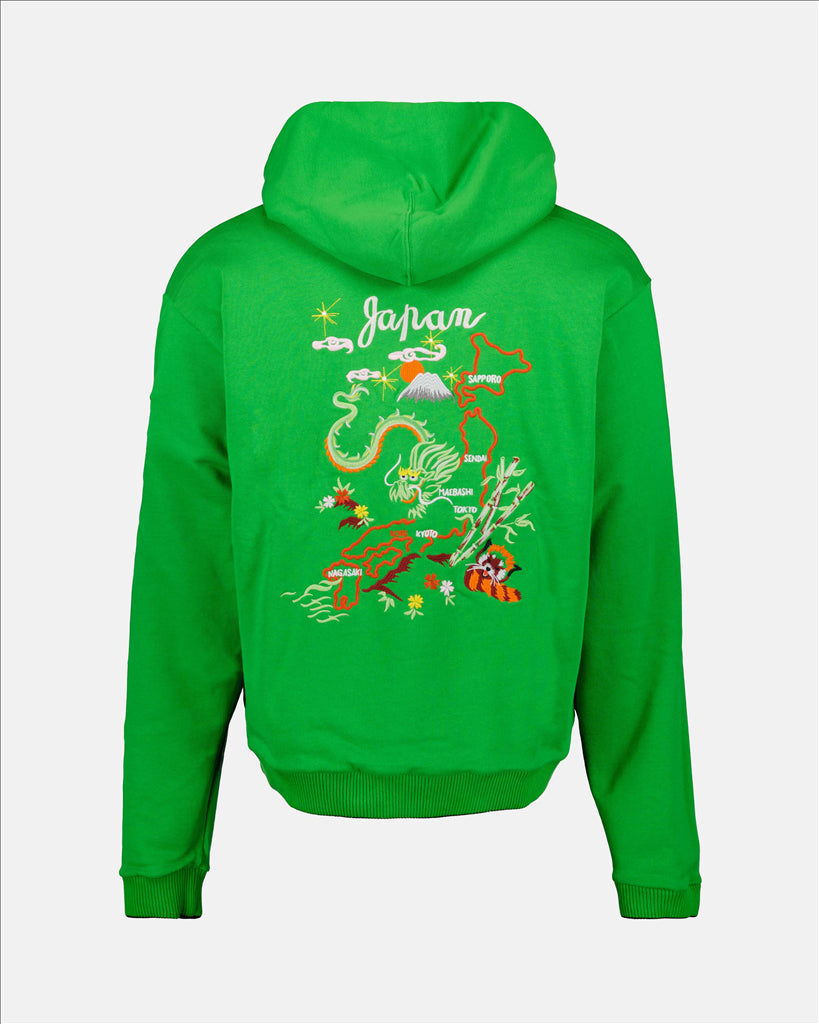 Sweatshirts Varsity Hoodie Kenzo Black Man