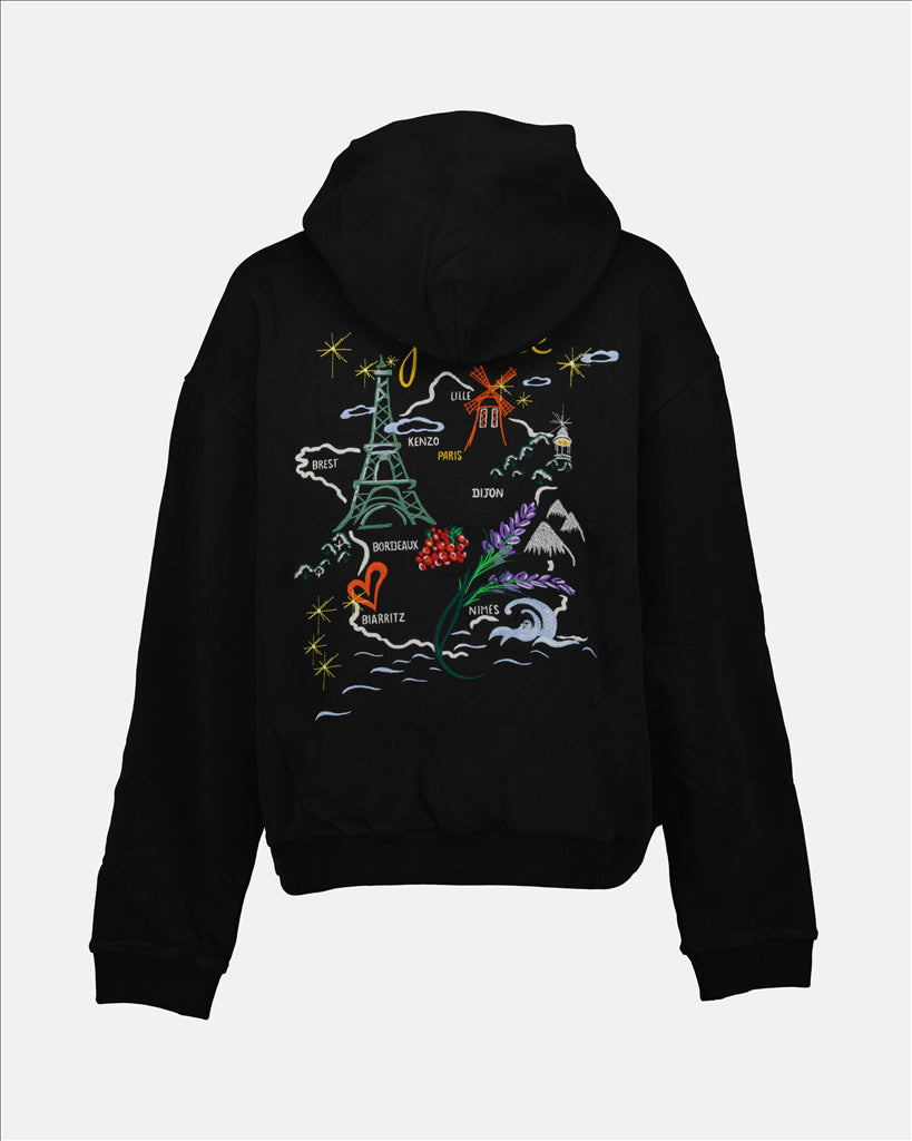 Sweatshirts Sweat à capuche France-Japon Kenzo Rose Femme