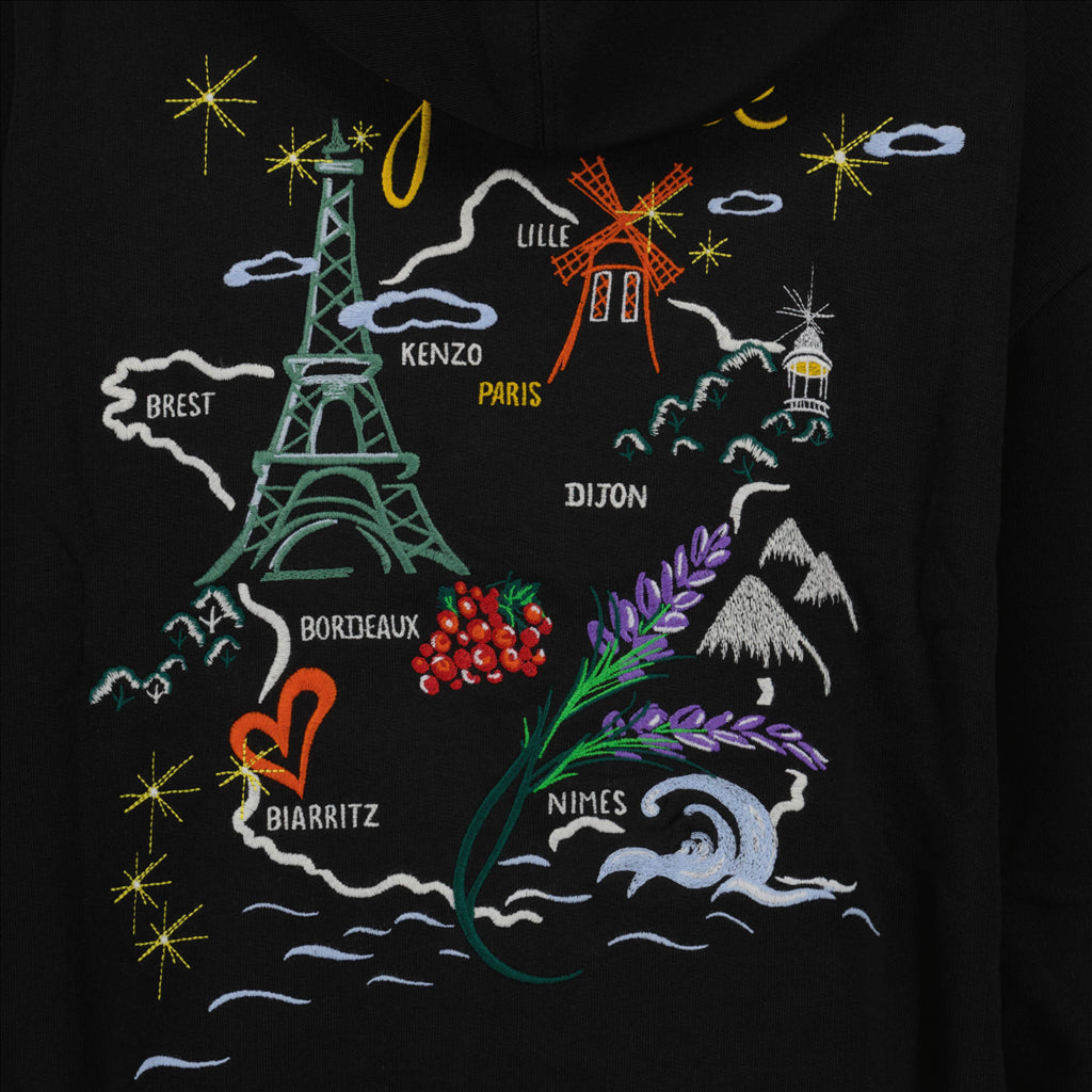 Sweatshirts Sweat à capuche France-Japon Kenzo Rose Femme