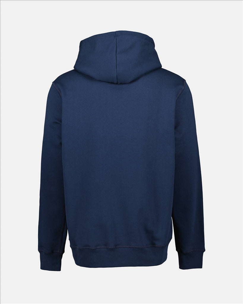 Sweatshirts Graffiti Hoodie Alexander McQueen Blue Man