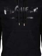 T-shirts Sweat à capuche Graffiti Alexander McQueen Noir Homme