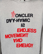 Sweatshirts Sweat à capuche à imprimés Moncler Grenoble Gris Homme
