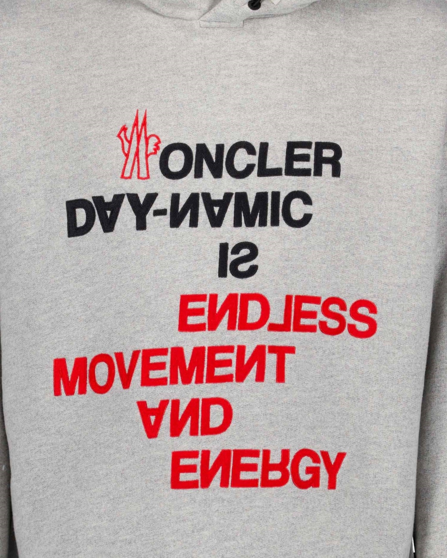 Sweatshirts Sweat à capuche à imprimés Moncler Grenoble Gris Homme