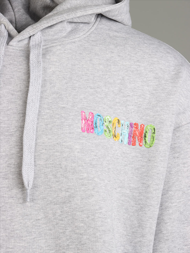 Sweatshirts Sweat à capuche Moschino Gris Homme