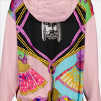 Sweatshirts Sweat à capuche I Ventagli Versace Rose Femme