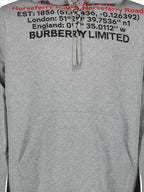 Sweatshirts Sweat à capuche à imprimé Burberry Gris Homme