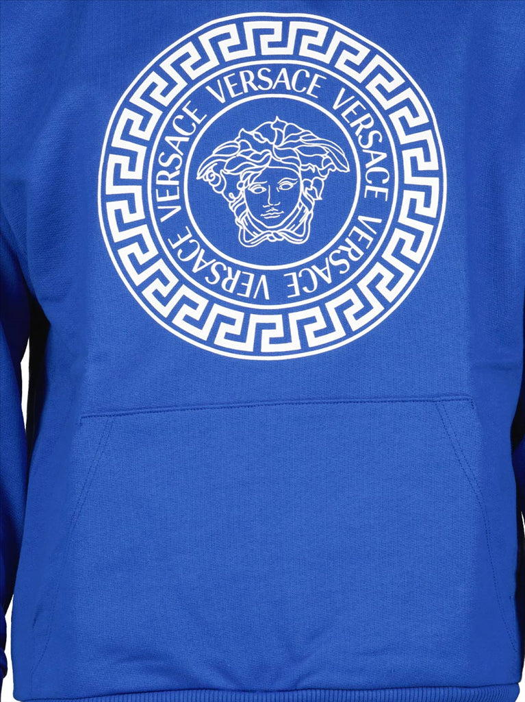 Vêtements Sweat à capuche Medusa Versace Bleu Enfants