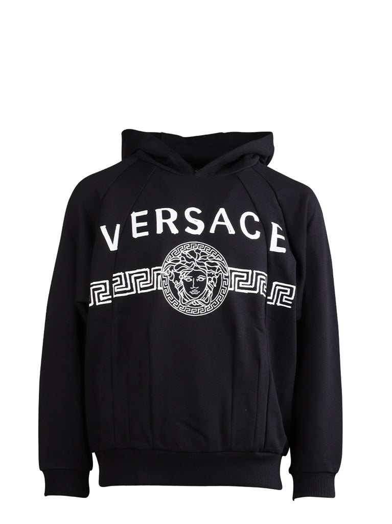 Vêtements Sweat à capuche Medusa Versace Noir Enfants
