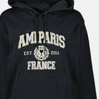Sudaderas Sweat à capuche Ami France Ami PARIS Negro Unisexo