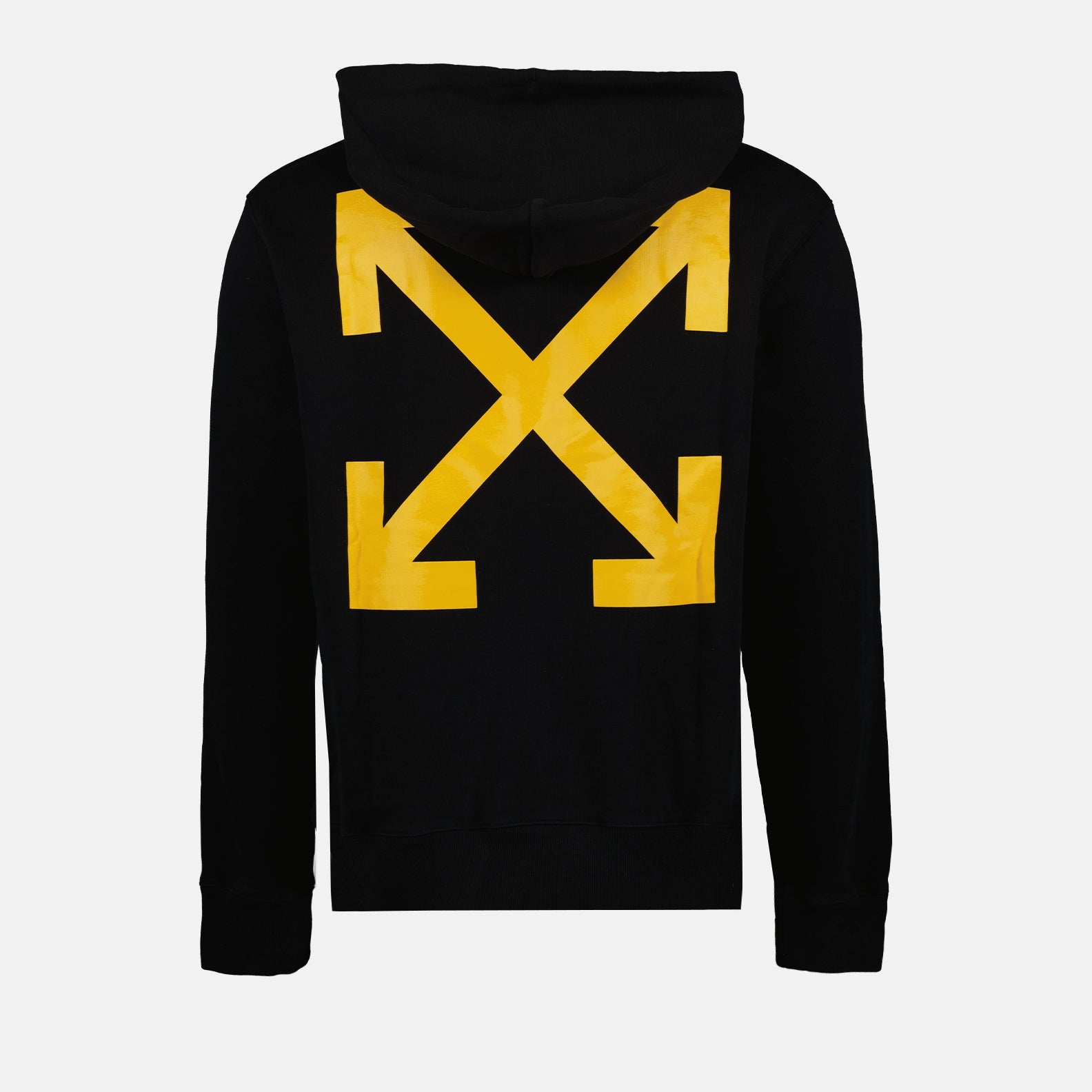 Felpe Sweat à capuche Caravaggio Arrow Off-White Nero Homme