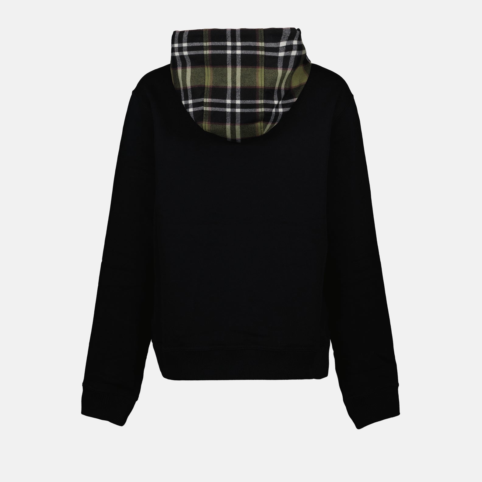 Sweatshirts Vintage Check Hoodie Burberry Black Women