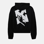 Sweatshirts Sweat à capuche hand Arrow boxy Off-White Noir Homme