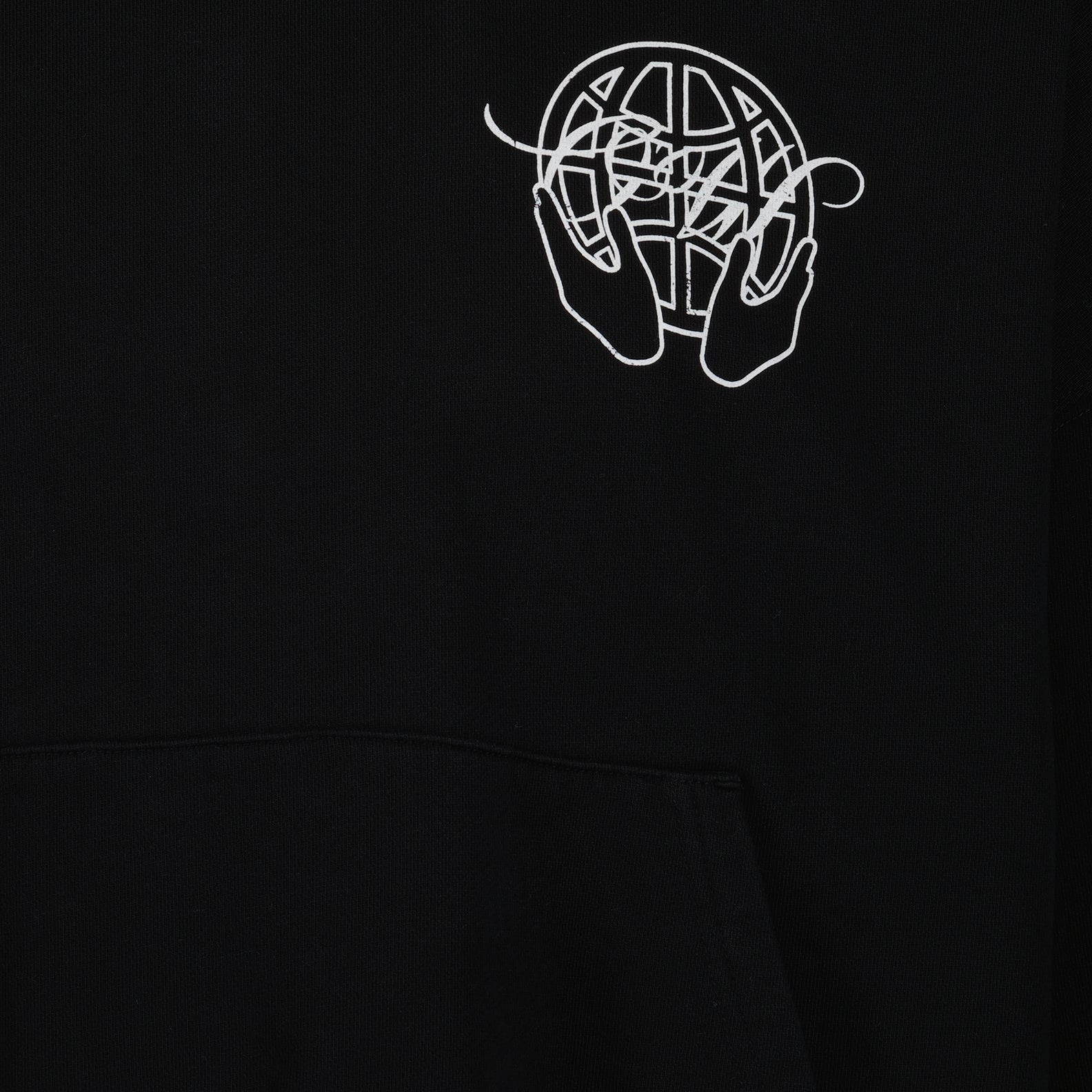 Sweatshirts Sweat à capuche hand Arrow boxy Off-White Noir Homme