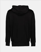 Felpe Felpa con Cappuccio Stampata Alexander McQueen Nero Homme