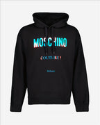 T-shirts Sweat à capuche Moschino Couture Moschino Noir Homme