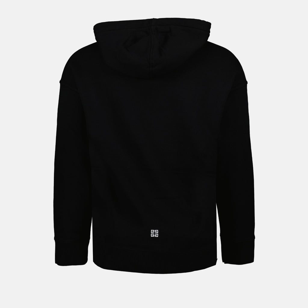 Sweatshirts Patch hoodie Givenchy Black Man