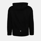 Sweatshirts Patch hoodie Givenchy Black Man