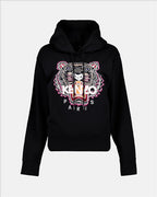 Sweatshirts Sweat à capuche Tiger Kenzo Noir Femme