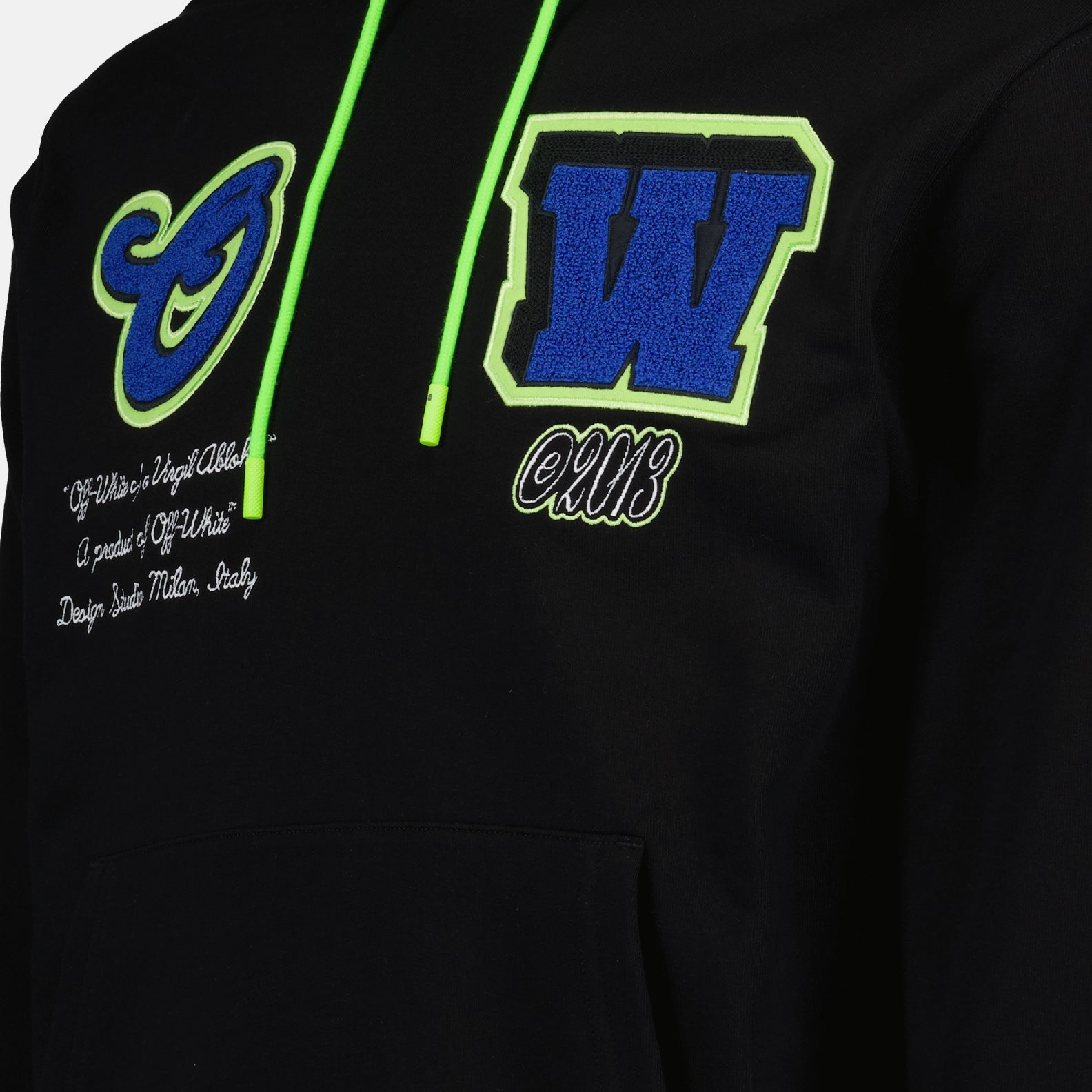 스웨트셔츠 Sweat à capuche Vars patch Off-White 검은색 Homme