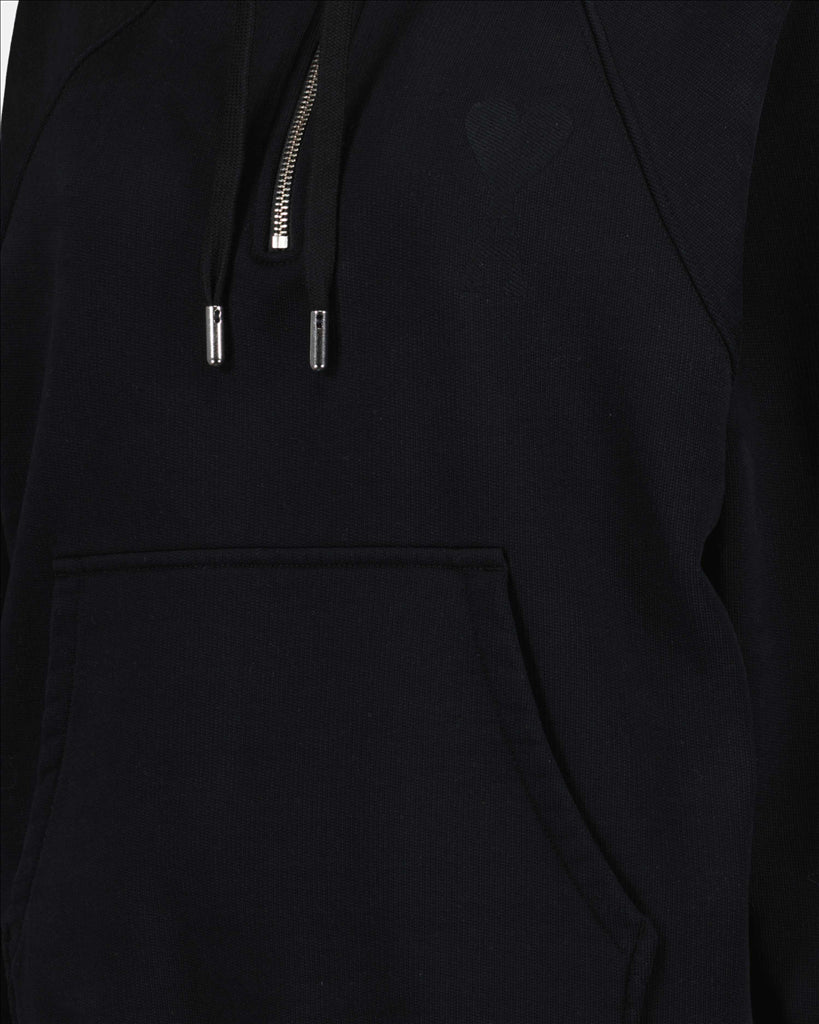 Moletons Sweat à col montant Noir Ami PARIS Preto Femme