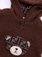 Clothing Teddy Bear Sweatshirt Fendi Brown Kids