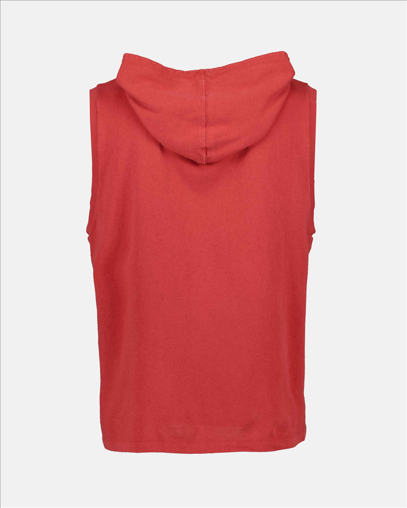 Sudaderas Sweat sans manches Saint Laurent Rojo Homme