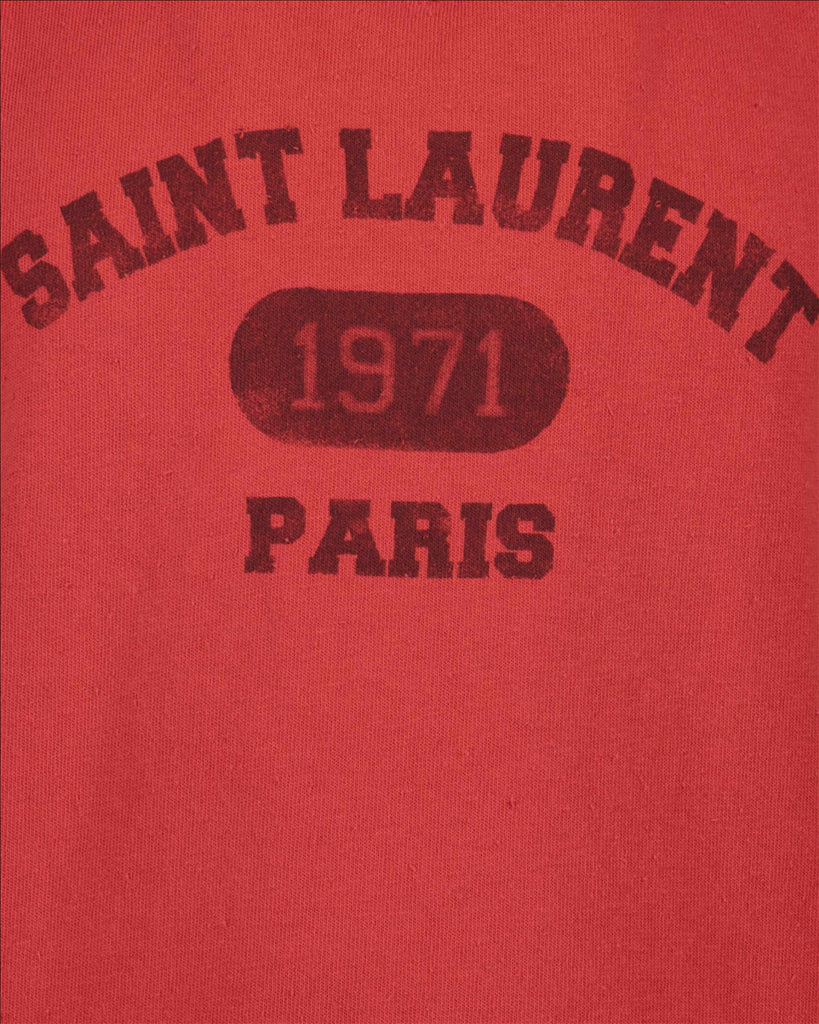Sudaderas Sweat sans manches Saint Laurent Rojo Homme