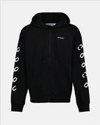 Camisetas Sweat zippé Arrow Off-White Preto Homme