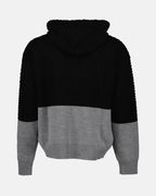 Sweatshirts Sweat zippé en laine Versace Noir Homme